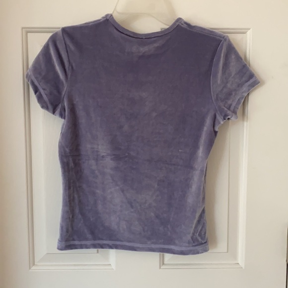 Limited Purple Velvet Tee - Picture 3 of 3